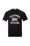 Replay Mens Black California T-Shirt