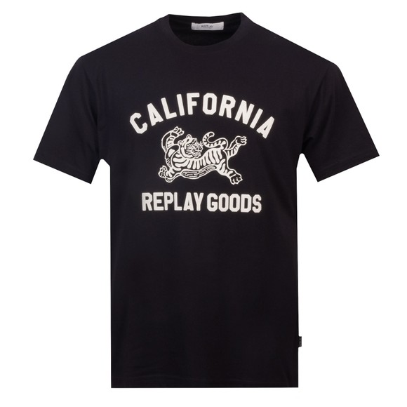 Replay Mens Black California T-Shirt main image