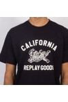 Replay Mens Black California T-Shirt