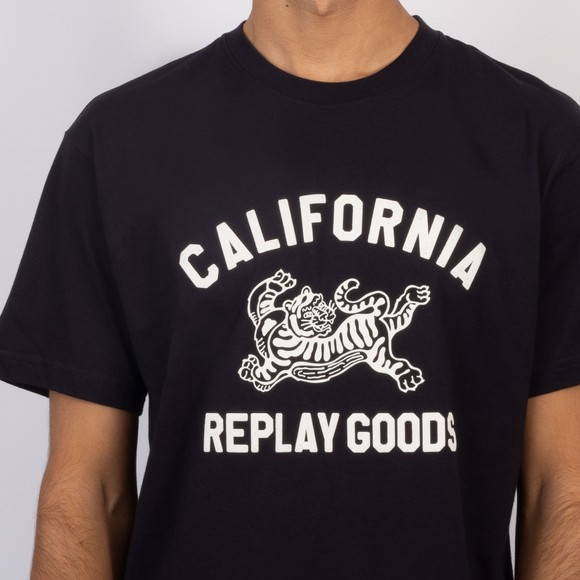 Replay Mens Black California T-Shirt main image