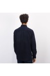 Les Deux Mens Blue Pinwale Corduroy Shirt