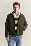 Gant Mens Green Classic Quilted Jacket