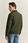 Gant Mens Green Classic Quilted Jacket