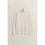 Herringbone Texture Quarter Zip Jumper
