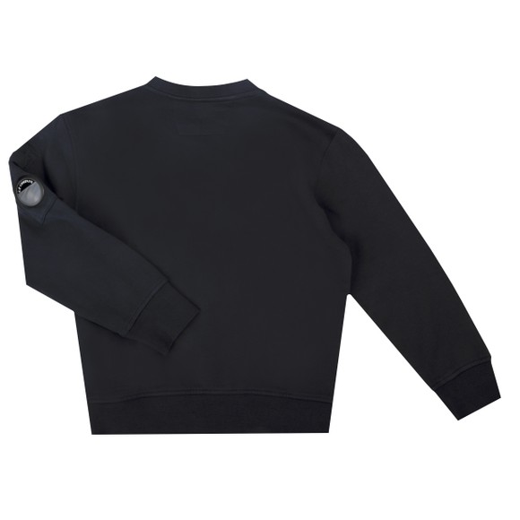 C.P. Company Undersixteen Boys Blue Viewfinder Crew Neck Sweatshirt #3
