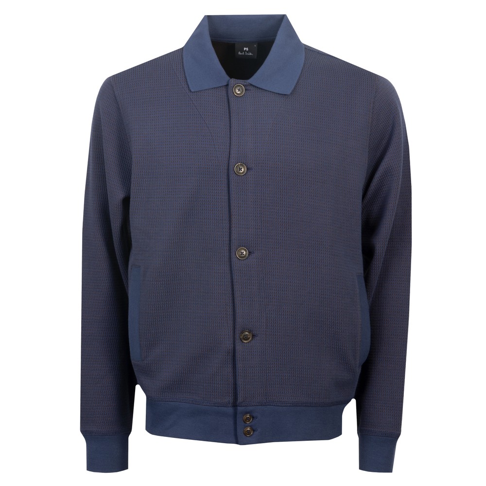 Button Waffle Cardigan