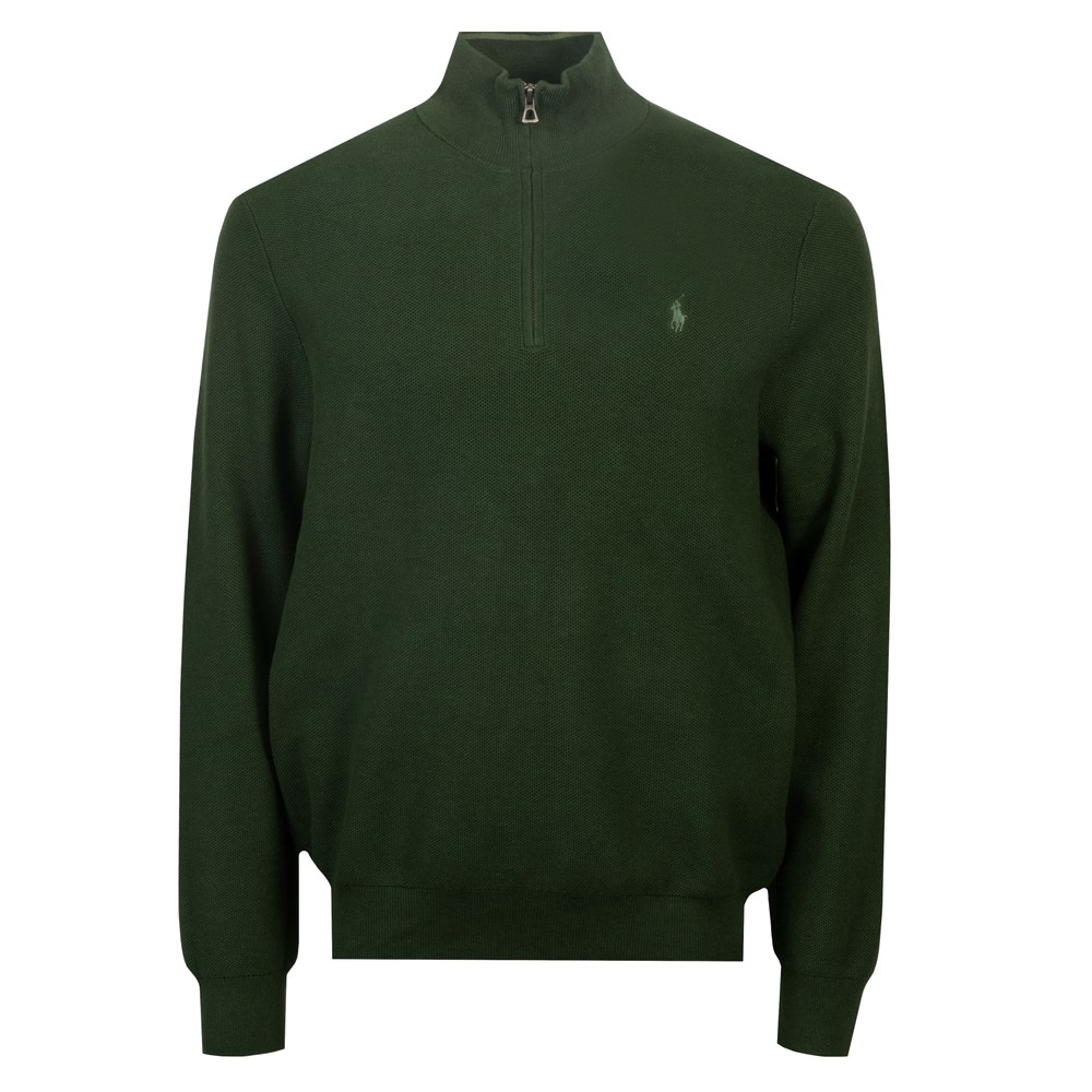Waffle Half Zip Sweatshirt