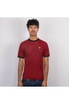 Fila Mens Red Marconi Crew T-Shirt