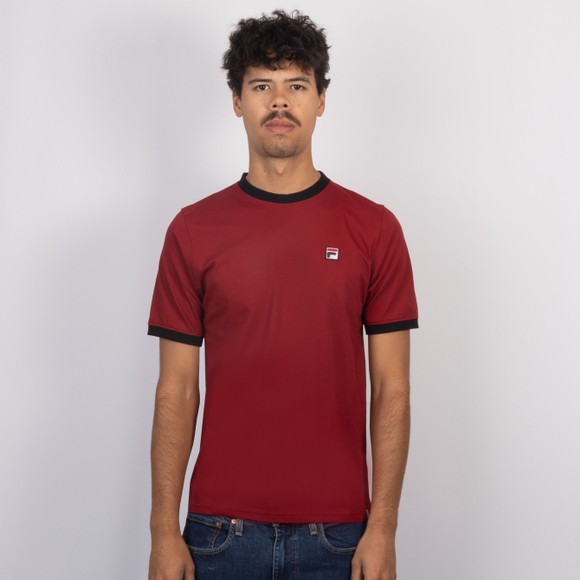 Fila Mens Red Marconi Crew T-Shirt main image