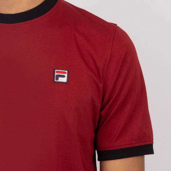 Fila Mens Red Marconi Crew T-Shirt main image