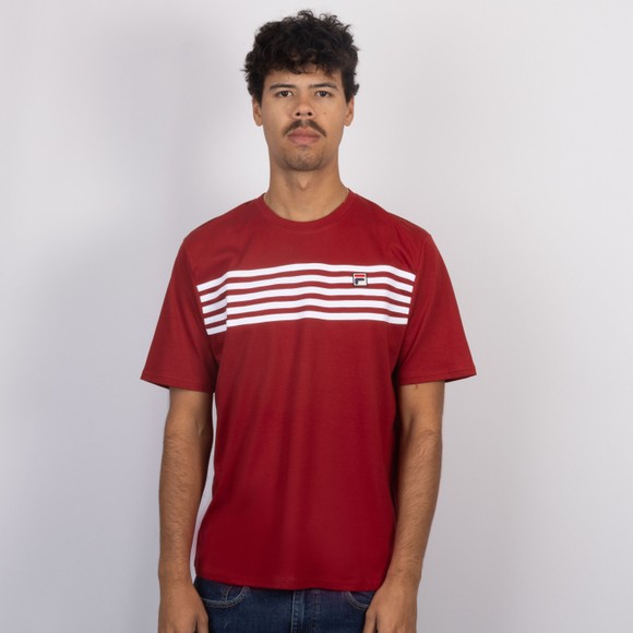 Fila Mens Red Hanford T-Shirt main image