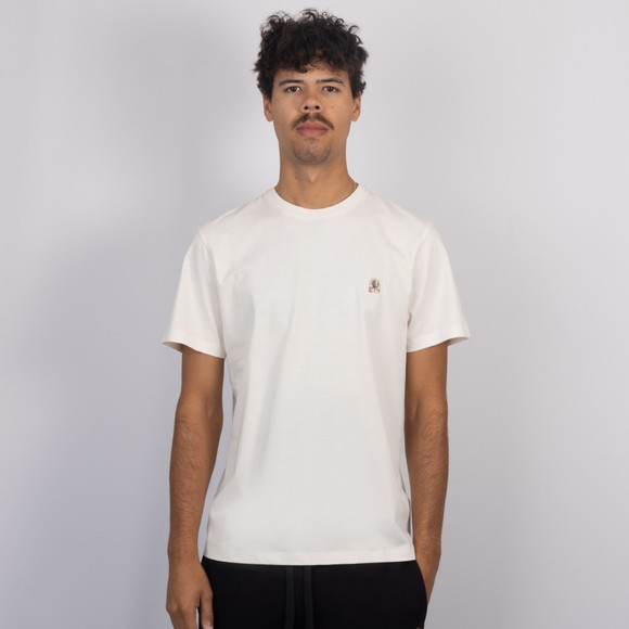 Parajumpers Mens Off-White Patch T Shirt #3