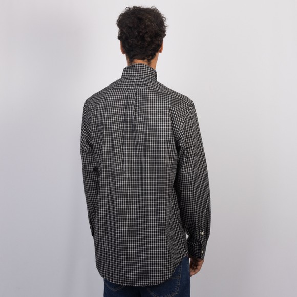 Polo Ralph Lauren Mens Black Holiday Check Shirt #4