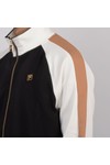 Fila Mens Black Cory Colour Block Track Top