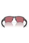 Oakley Mens Grey Flack 2.0 XL Golf Sunglasses