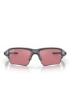 Oakley Mens Grey Flack 2.0 XL Golf Sunglasses
