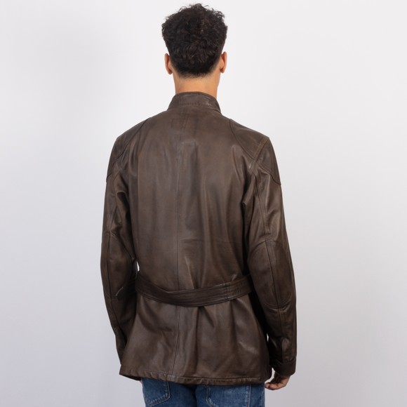 Belstaff Mens Beige Trialmaster Panther Jacket #4