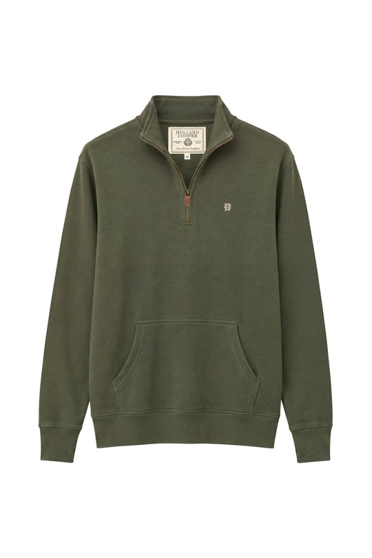 Classic Quarter Zip Sweatshirt