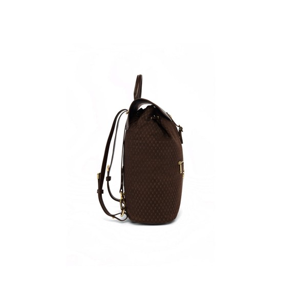 Holland Cooper Womens Brown Regency Monogram Backpack #4