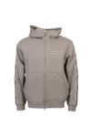 EA7 Emporio Armani Mens Grey Full Zip Hoody