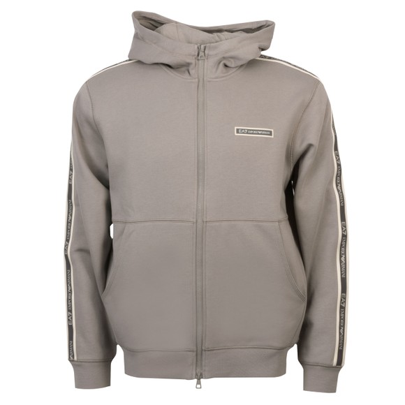 EA7 Emporio Armani Mens Grey Full Zip Hoody main image