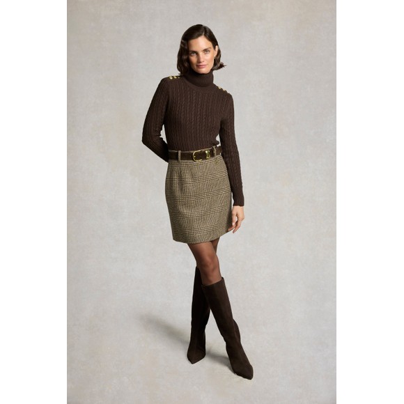 Holland Cooper Womens Brown Regency Skirt #3