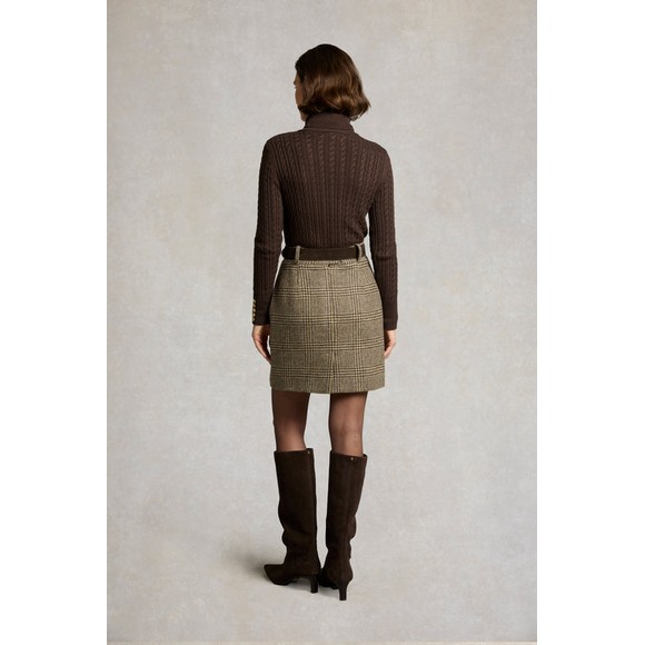 Holland Cooper Womens Brown Regency Skirt #4