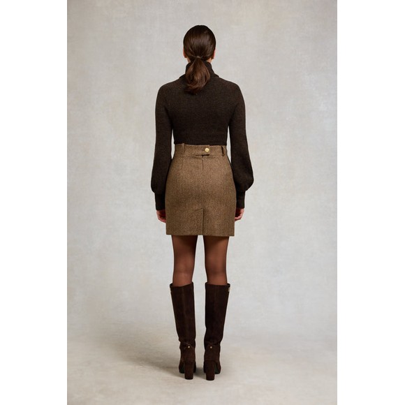 Holland Cooper Womens Brown Regency Skirt #4