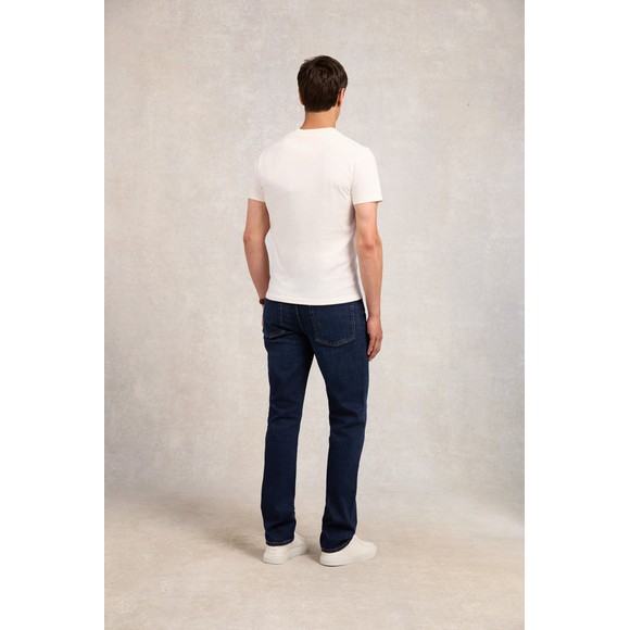 Holland Cooper Mens White Mens Crew Neck T Shirt #3