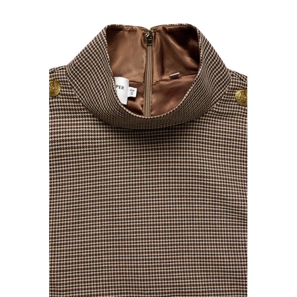 Holland Cooper Womens Brown Cara Country Mini Dress  #3