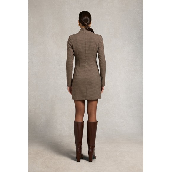 Holland Cooper Womens Brown Cara Country Mini Dress  #5