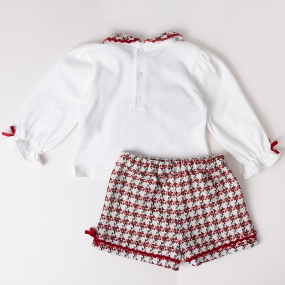 Deolinda Girls White 2 Piece Set #3