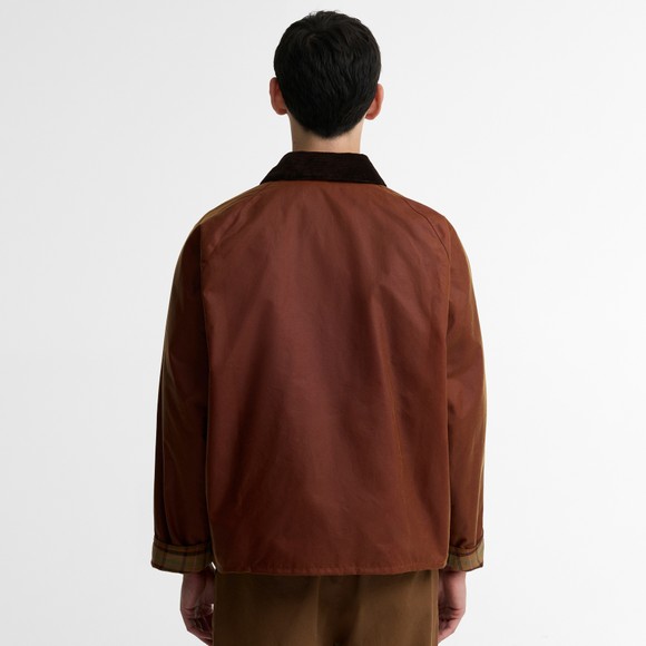 Barbour X Paul Smith Mens Gold Key Transport Wax Jacket #3
