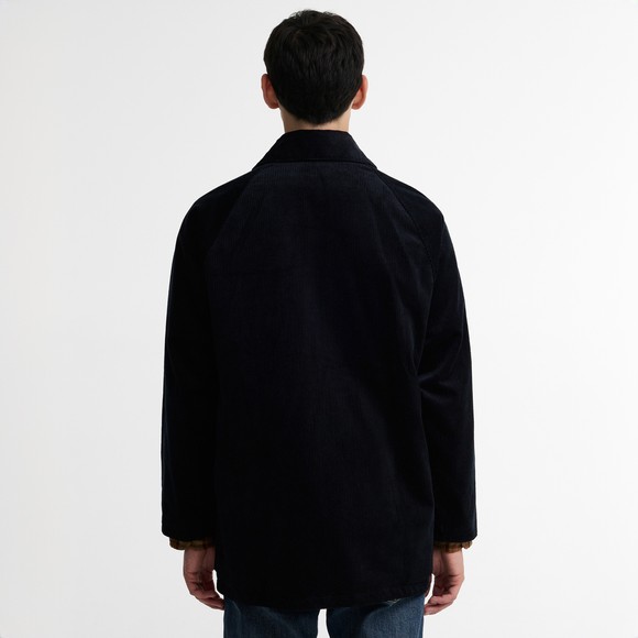 Barbour X Paul Smith Mens Blue Cord Beaufort Casual Jacket #6