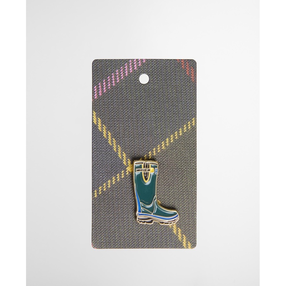 Welly Boot Pin Badge