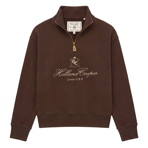 Essential Relaxed Quarter Zip Sweat