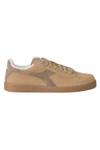 diadora Mens Brown Game Low Suede Trainer