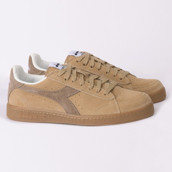 diadora Mens Brown Game Low Suede Trainer main image
