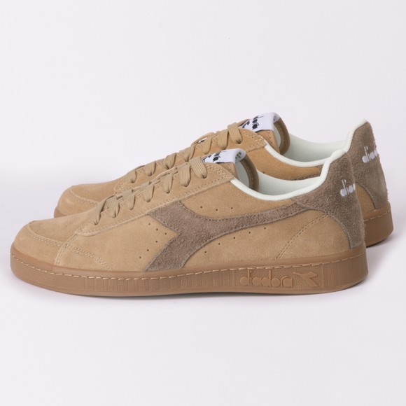 diadora Mens Brown Game Low Suede Trainer main image