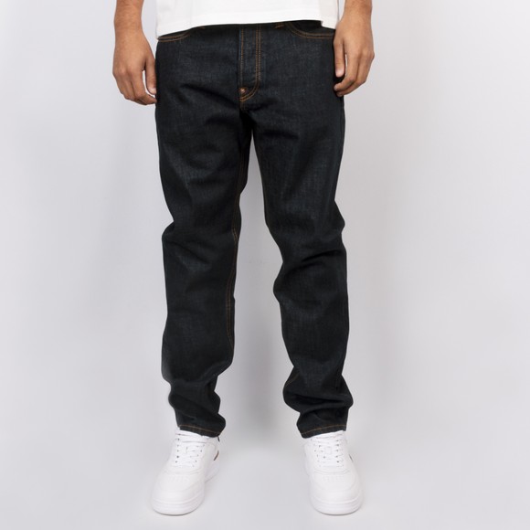 Evisu Mens Blue Seagull Printed Pocket Tapered Selvedge Jeans #3