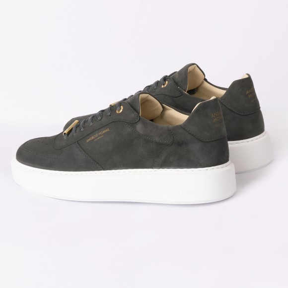 Android Homme Mens Grey Manhattan Lux Super Fine Goat Suede Trainer #3