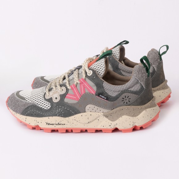 Flower Mountain Mens Grey Yamano 3 X Staple Trainer #3