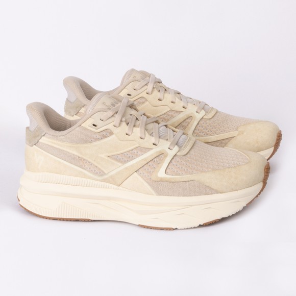 diadora Mens Beige V7000 Dip Dye Trainer main image