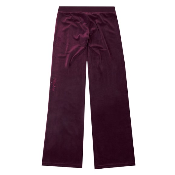 Juicy Couture Womens Purple Old Gothic OG Straight Jogger #2