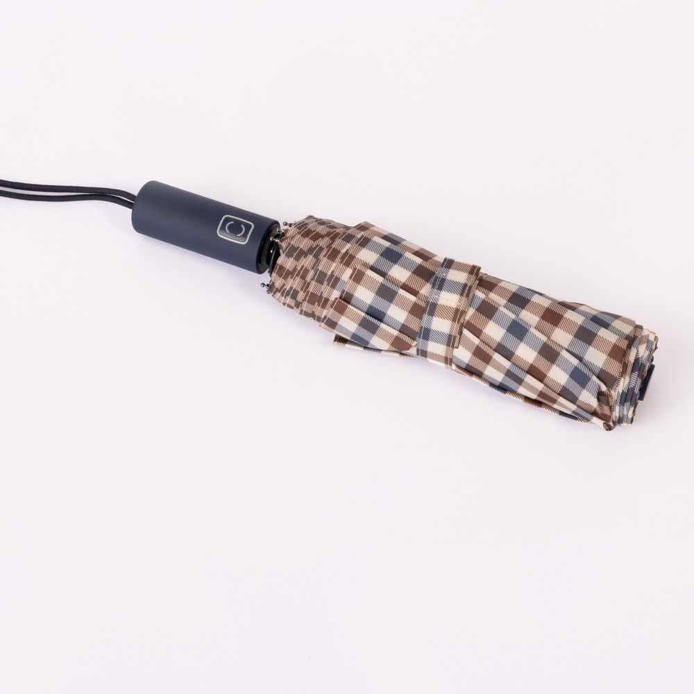 Pocket Club Check Umbrella