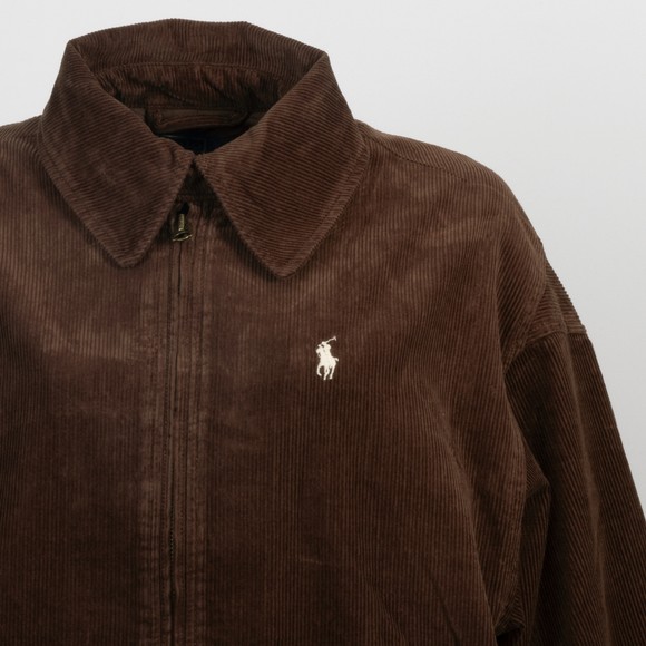Polo Ralph Lauren Womens Brown Cotton Corduroy Jacket #3