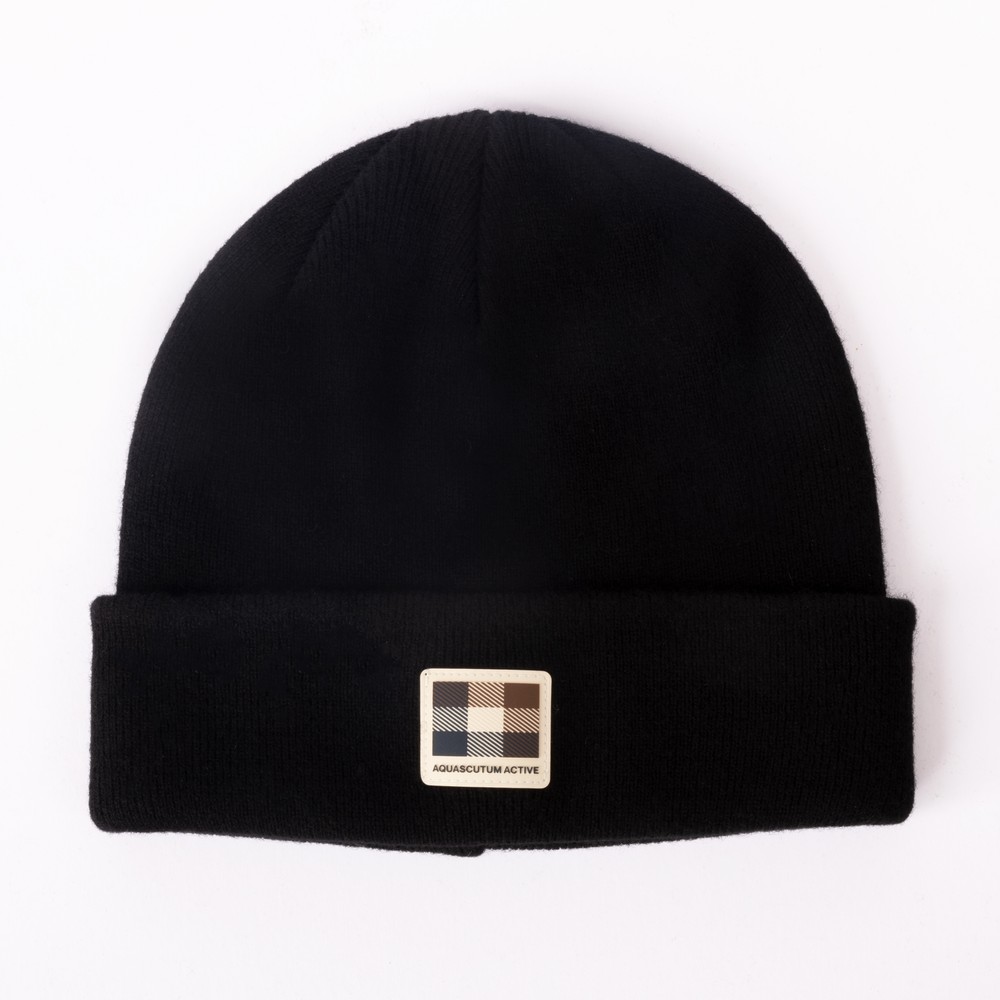 Rubber Patch Beanie