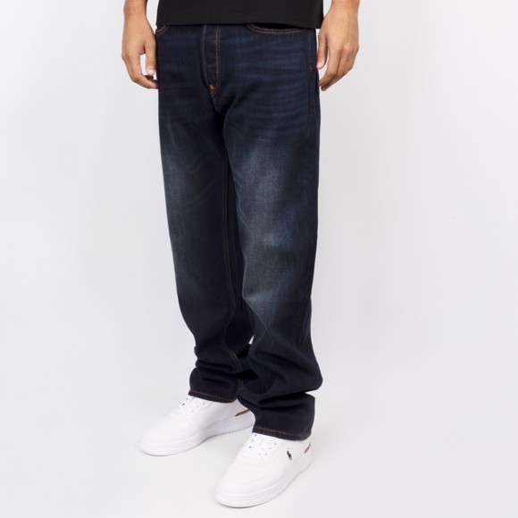 Evisu Mens Blue Seagull Printed Pocket Regular Jeans #3