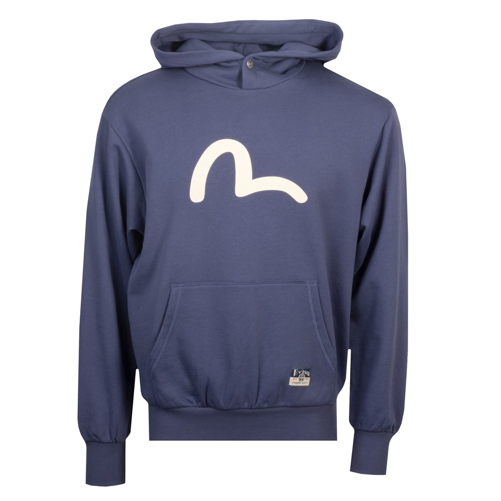 Seagull Print Relax Fit Hoody