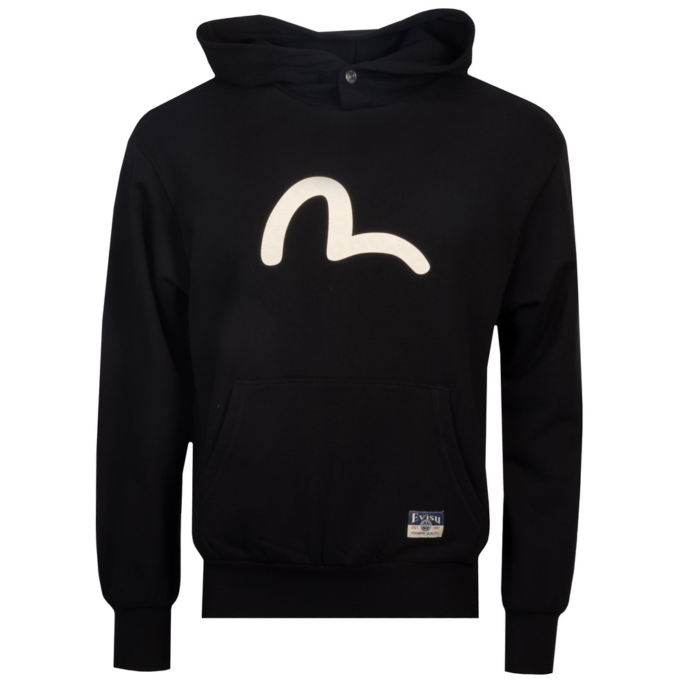 Seagull Print Relax Fit Hoody
